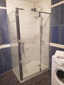 Koupelna v ubytování Apartman Nicol