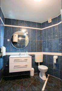 Koupelna v ubytování Apartman Nicol