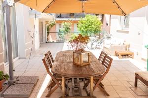 Patio nebo venkovní prostory v ubytování Suite Frida Rimini