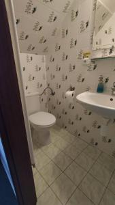 Kúpeľňa v ubytovaní Hotel Hospodářský dvůr Bohuslavice