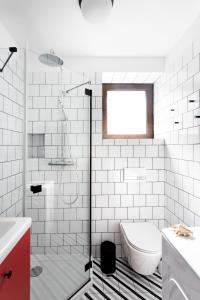 Kúpeľňa v ubytovaní Szumiwoda Apartamenty Kuźnica
