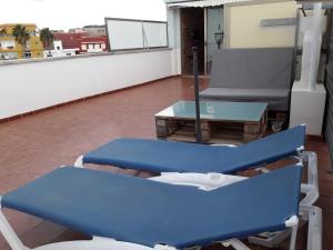 Balkón nebo terasa v ubytování ÁTICOS BELLA LUCÍA