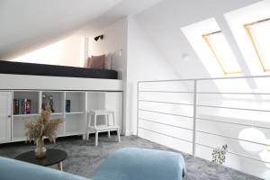 Knihovna v apartmánu