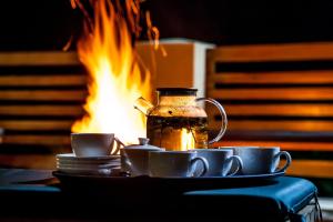 DiliVita Rest House的咖啡和沏茶工具