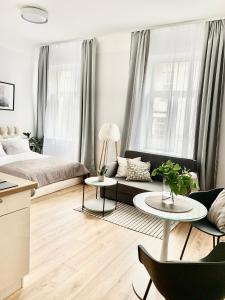 Et opholdsområde på Suites by Riga Old Town