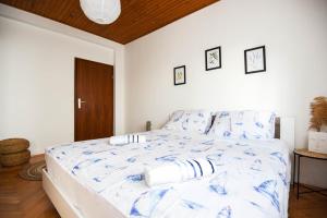 Postel nebo postele na pokoji v ubytování Villa Adriatica