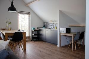 Kuchyň nebo kuchyňský kout v ubytování Bed and Breakfast Bedstay op 8