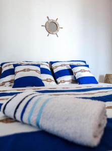 Postel nebo postele na pokoji v ubytování Villa Adriatica