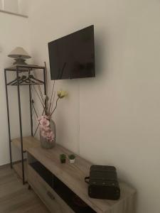 TV a/nebo společenská místnost v ubytování Le Dimore del Portico