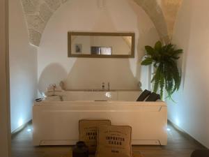 Koupelna v ubytování Le Dimore del Portico