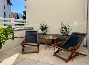 Balkón alebo terasa v ubytovaní 120m2 avec deux terrasses ensoleillées à Biarritz