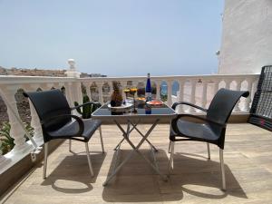 Balkon lub taras w obiekcie Luar del Carmen