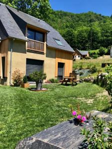 Κήπος έξω από το Gite Loudenvielle - Le 1000