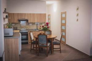 Eldhús eða eldhúskrókur á Hotel Apartment Faraon
