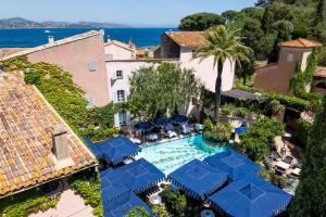 Bazén v ubytování Le Yaca Saint-Tropez nebo v jeho okolí