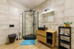 Koupelna v ubytování Apartament Morski Piasek