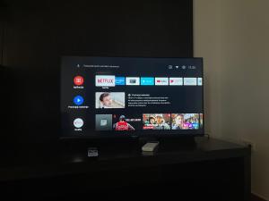 TV a/nebo společenská místnost v ubytování APARTMA VATOVEC