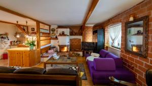 Posezení v ubytování Apartment Ernestova hiša