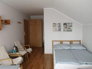 Postel nebo postele na pokoji v ubytování Fregata