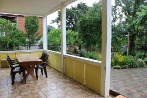 Zahrada ubytování Guest house Maspindzeli