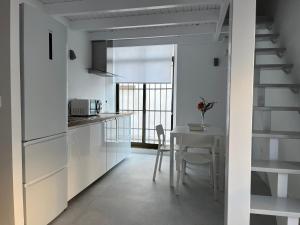 A kitchen or kitchenette at Loft EL DUQUE