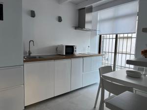 A kitchen or kitchenette at Loft EL DUQUE
