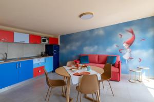 Kuchnia lub aneks kuchenny w obiekcie Villa LeA
