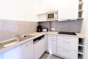 Küche/Küchenzeile in der Unterkunft Seeappartements Christiane Haus 95