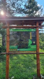 Taman di luar A Pine vikendica u srcu Zapadne Srbije
