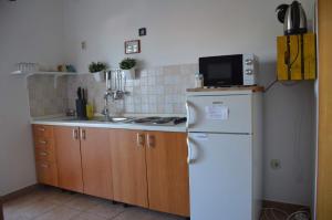 Küche/Küchenzeile in der Unterkunft Apartments Burcul Pag