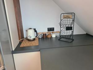 Kuchyň nebo kuchyňský kout v ubytování Apartament nad BRDĄ , agroturystyka.