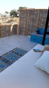 Postel nebo postele na pokoji v ubytování Moyas House