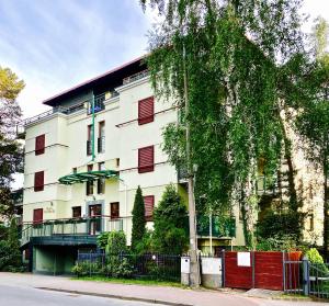 Budova, v ktorej sa apartmán nachádza