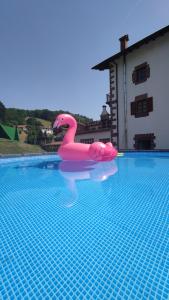 The swimming pool at or close to Casa Rural Betraunea