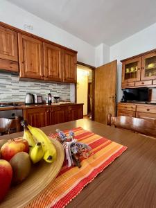 Kuchyň nebo kuchyňský kout v ubytování Cadore apartment