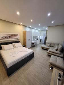Posezení v ubytování DelMar Apartments