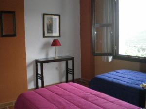 Postel nebo postele na pokoji v ubytování Apartamentos Rurales El Cañuelo de Carcabuey