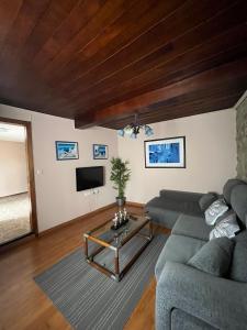 พื้นที่นั่งเล่นของ ApartamentosArturo CasaRural Pancarale-Llanes