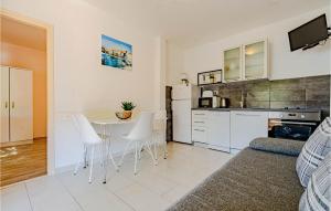Kuchyňa alebo kuchynka v ubytovaní Pet Friendly Apartment In Zrnovo