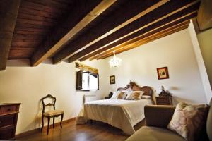 Postel nebo postele na pokoji v ubytování Posada Real del Buen Camino