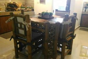 A cozinha ou kitchenette de A Filipino Rustic Style Duplex in Rosario, Cavite UNIT A
