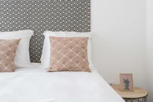 Posteľ alebo postele v izbe v ubytovaní Le Concorde 1 - Appartement 1 chambre Terrasse Clim Calanques Vélodrome