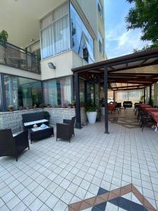 Restaurace v ubytování Hotel Goldene Rose