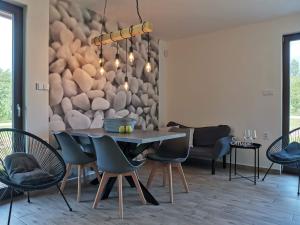 Posezení v ubytování Apartmány Černý vlk, Borová Lada