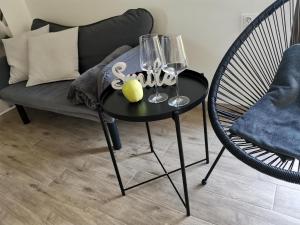 Nápoje v ubytování Apartmány Černý vlk, Borová Lada