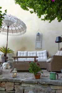 Posezení v ubytování B&B Relais Druda