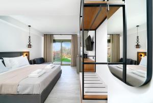 Postel nebo postele na pokoji v ubytování Albatros Beach House + 34 fotografií