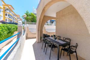 Balkon lub taras w obiekcie VILLA-CAPRICHO DUNAS DE LA MATA 3