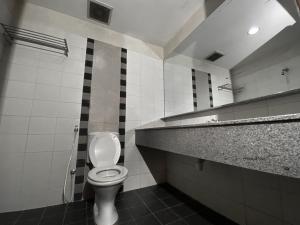 Koupelna v ubytování Grand Hotel