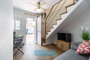 A television and/or entertainment centre at HH Casa Chica